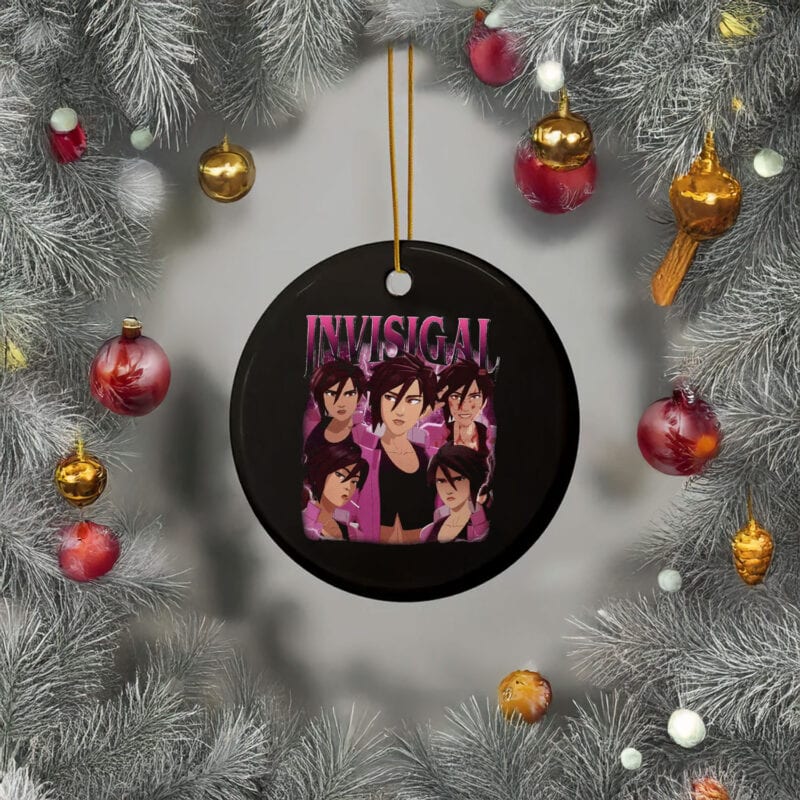 Invisigal Dispatch Game Homage Ornament