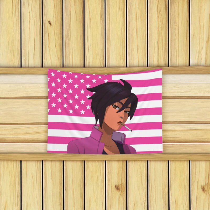 Invisigal Dispatch Smoking Flag