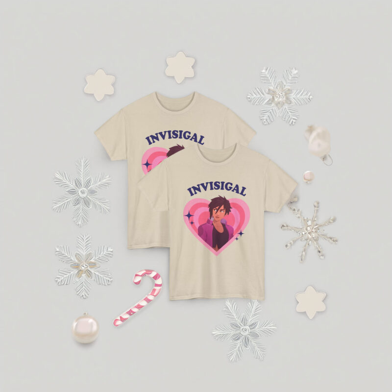 Invisigal Retro Heart Shirt – Invisigal Sweater