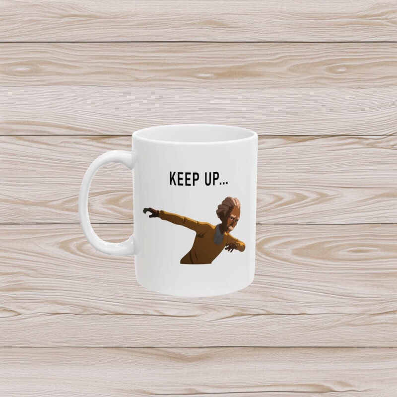 Keep Up Chase Track Star mug