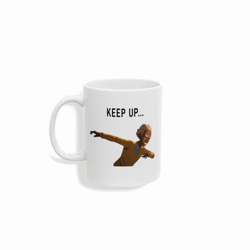 Keep Up Chase Track Star mug