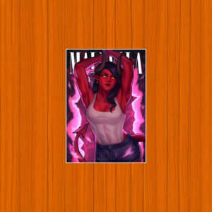 Mahella Inferno Queen Poster