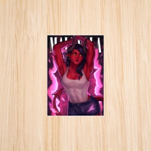 Mahella Inferno Queen Poster