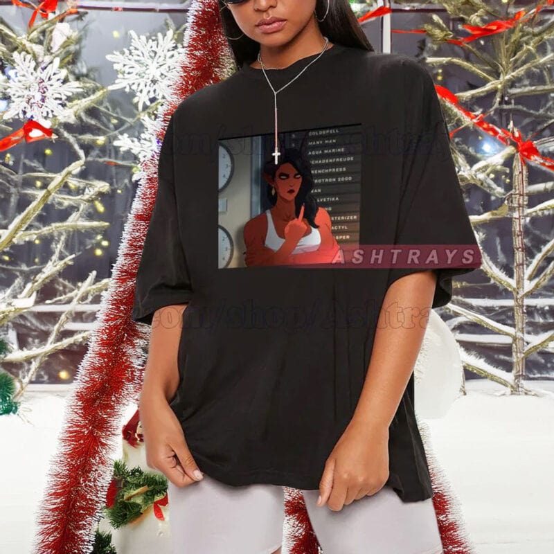 Malevola Middle Finger T-Shirt – Retro Malevola Shirt