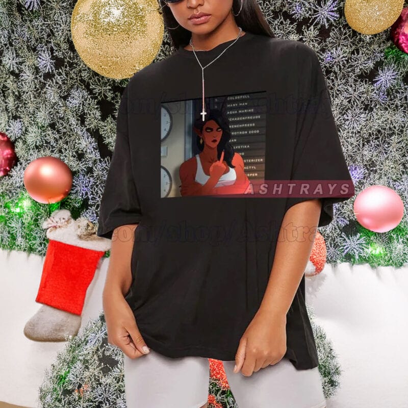 Malevola Middle Finger T-Shirt – Retro Malevola Shirt