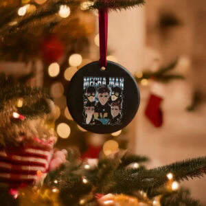 Mecha Man Dispatch Game 90s Bootleg Ornament