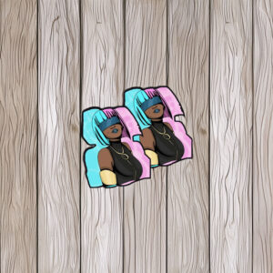 Neon Beat Runner – Dispatch Game Sticker