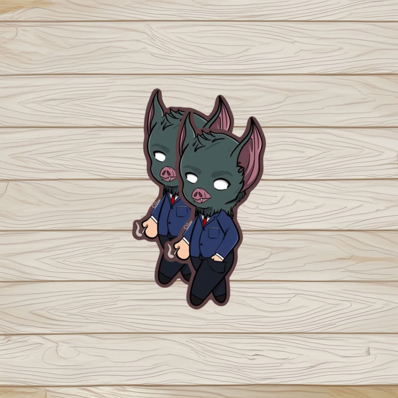 Nightfang Beastman Dispatch Game Chibi Sticker