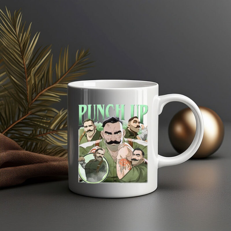 PUNCH UP DISPATCH Video Game Mug