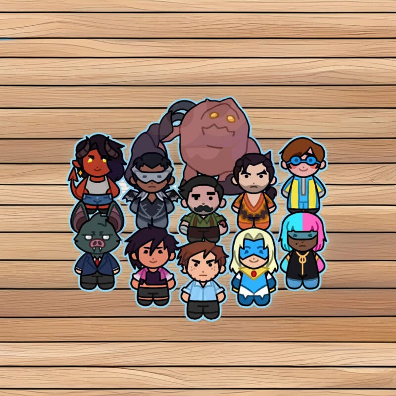 Preorder DISPATCH Z-Team Keychains Charms