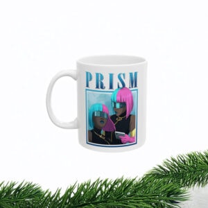 Prism Dispatch Gaming Mug – Videogame Vintage Retro Bootleg Mug