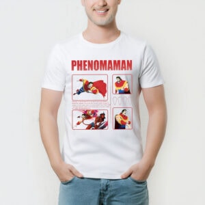 Retro Anime Hero – Dispatch Game 2025 Phenomenon T-Shirt