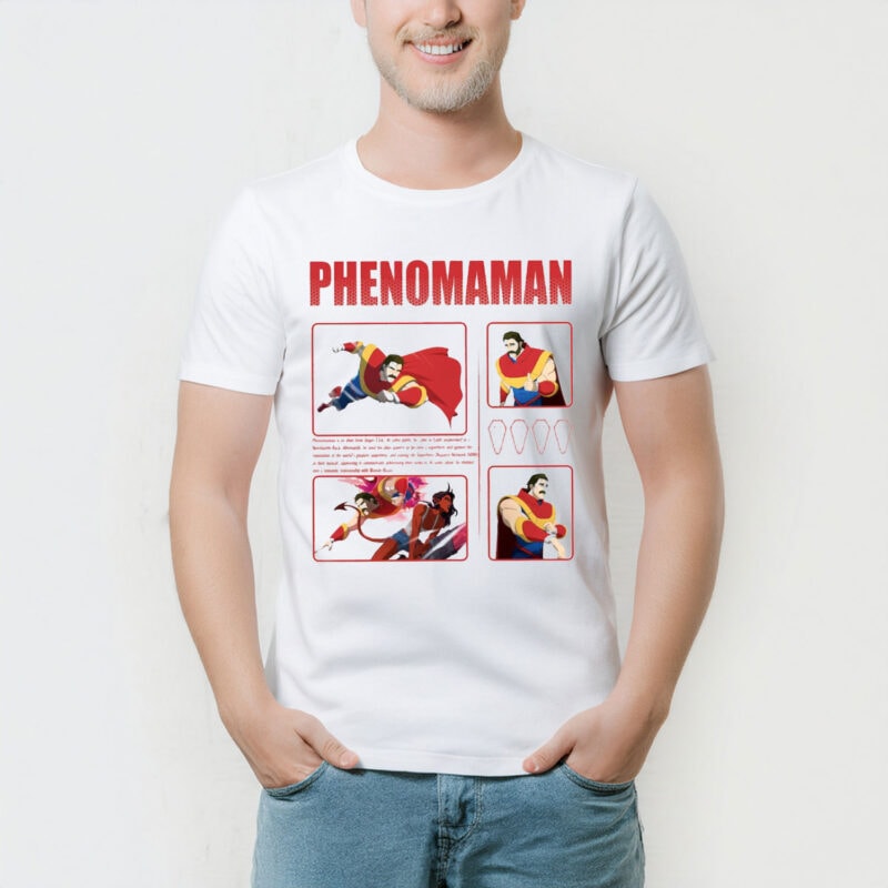 Retro Anime Hero – Dispatch Game 2025 Phenomenon T-Shirt