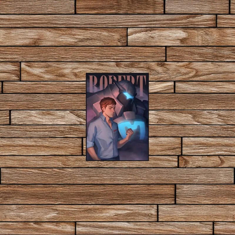 Robert & Mech Guardian Poster