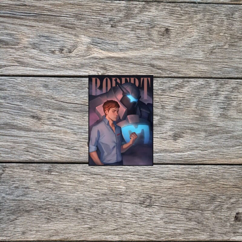 Robert & Mech Guardian Poster