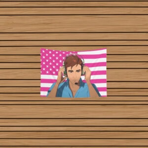 Robert Robertson Headphone Flag