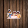 SDN Blue Mask Heroine & Scientist Sticker