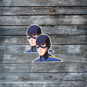 SDN Blue Tactical Helmet Sticker