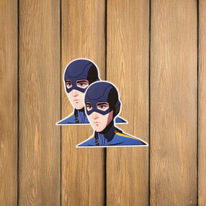 SDN Blue Tactical Helmet Sticker