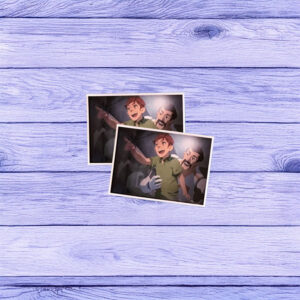 SDN Childhood Memory Scene Sticker