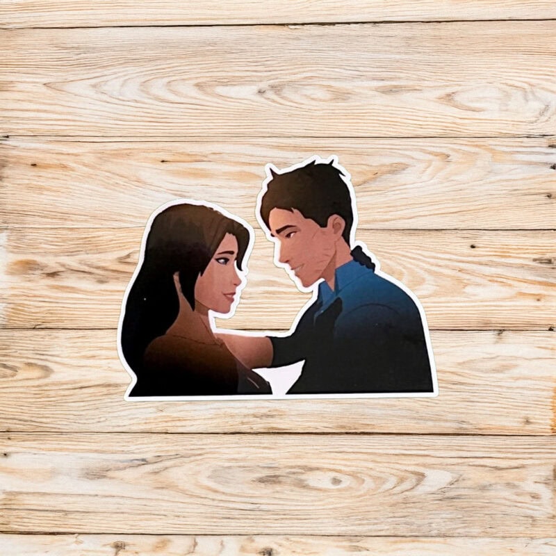 SDN Couple Close-Up Sticker
