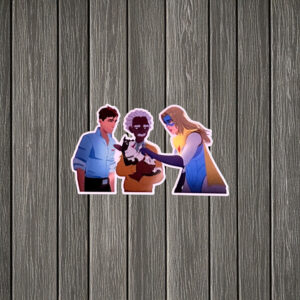 SDN Crew with Dog Sticker