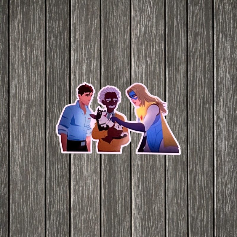 SDN Crew with Dog Sticker