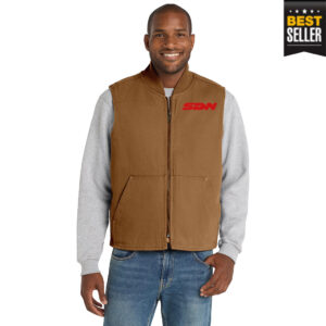 SDN Dispatch Duck Cloth Vest Embroidered