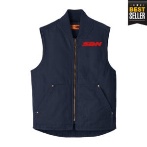 SDN Dispatch Duck Cloth Vest Embroidered