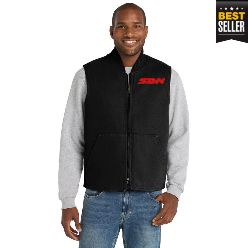 SDN Dispatch Duck Cloth Vest Embroidered