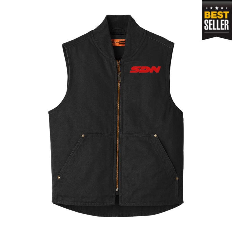 SDN Dispatch Duck Cloth Vest Embroidered
