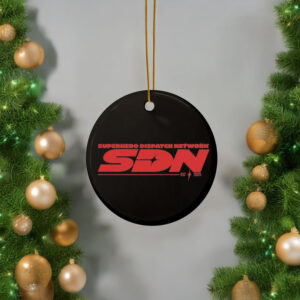 SDN Dispatch Game 2025 Lettering Ornament