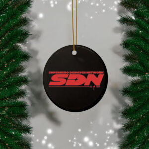 SDN Dispatch Game 2025 Lettering Ornament