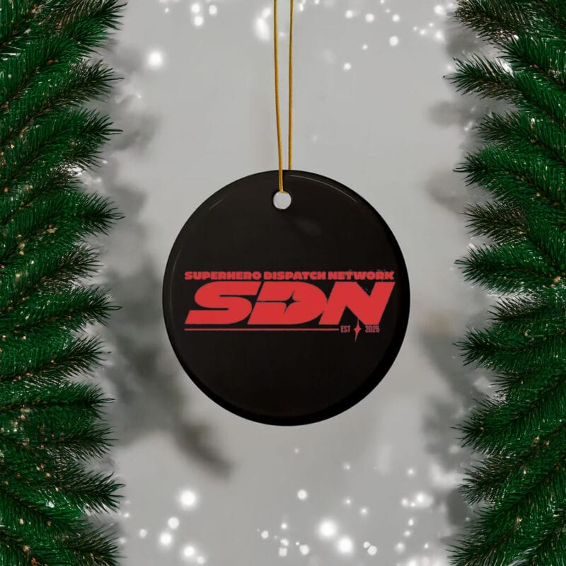 SDN Dispatch Game 2025 Lettering Ornament