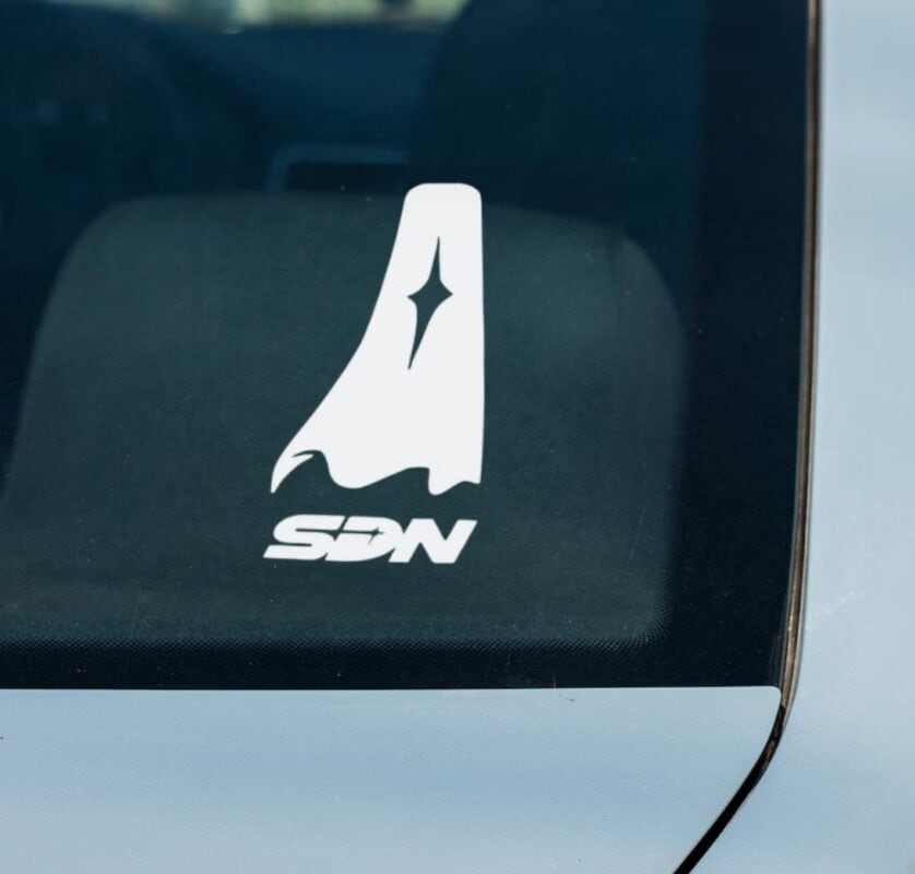 SDN Dispatch Logo Vinyl decal for laptop