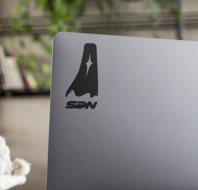 SDN Dispatch Logo Vinyl decal for laptop