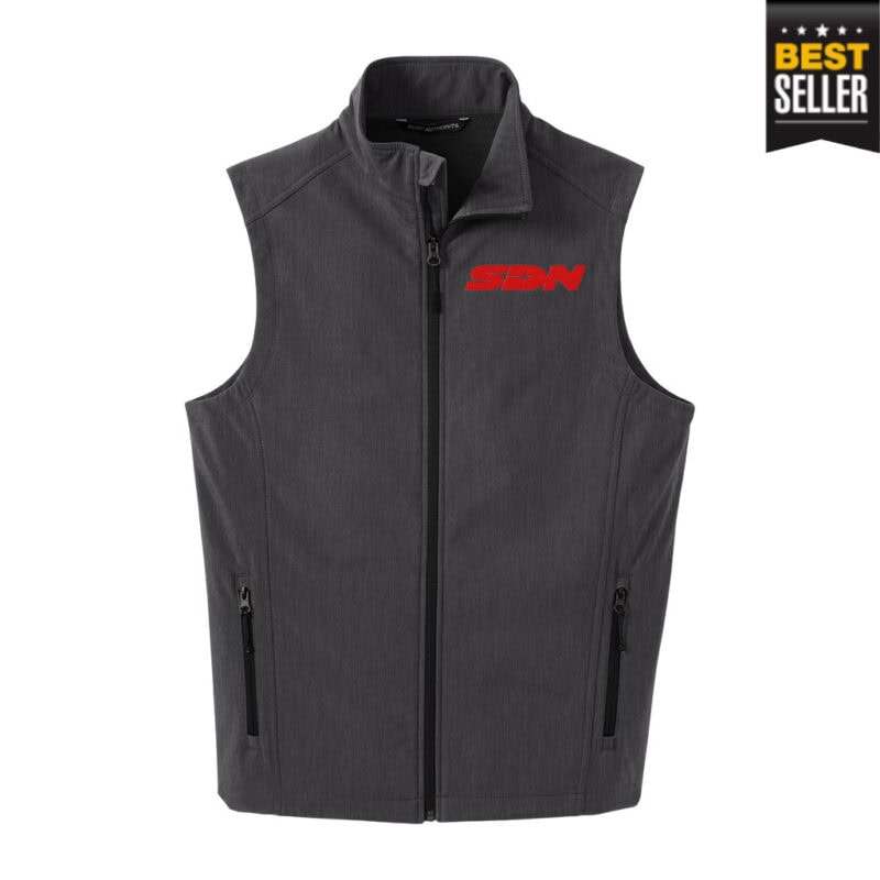 SDN Dispatch Men's Core Soft Shell Vest Embroidered
