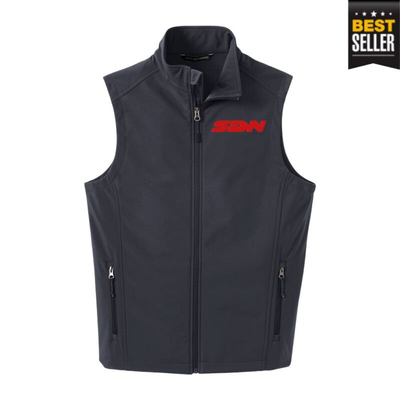 SDN Dispatch Men's Core Soft Shell Vest Embroidered