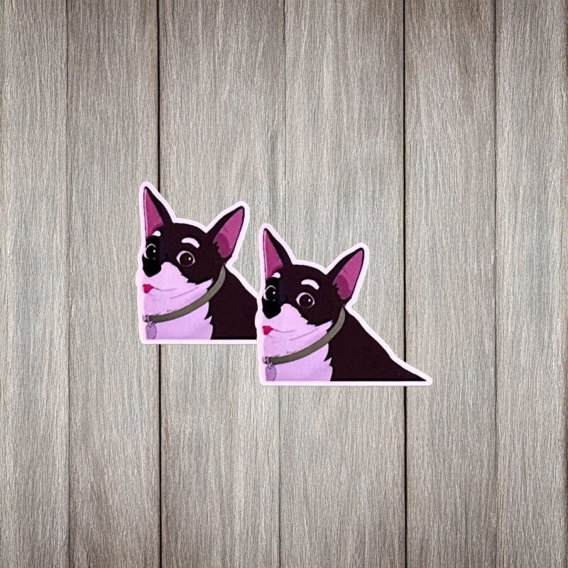 SDN Dog Cute Look-Up Sticker