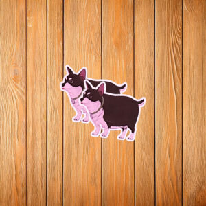 SDN Dog Standing Sticker