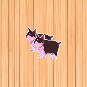 SDN Dog Standing Sticker