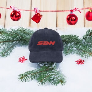 SDN Embroidered Corduroy Cap – Vintage Baseball Hat