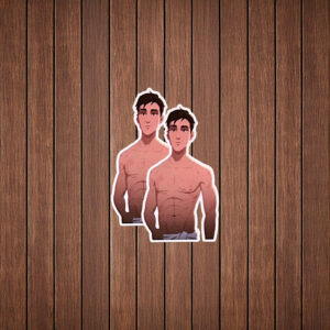 SDN Hero Shirtless Sticker