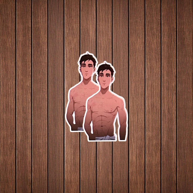 SDN Hero Shirtless Sticker