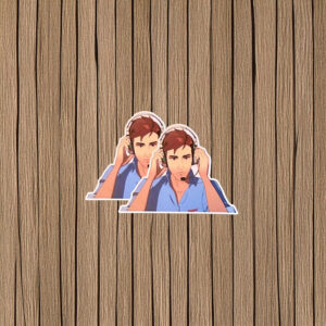 SDN Hero With Headset Sticker