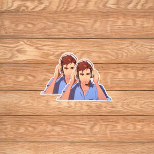 SDN Hero With Headset Sticker