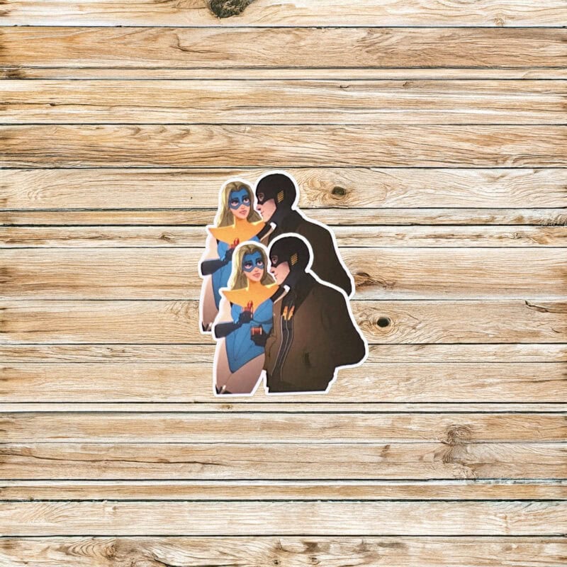 SDN Heroine & Masked Hero Duo Sticker