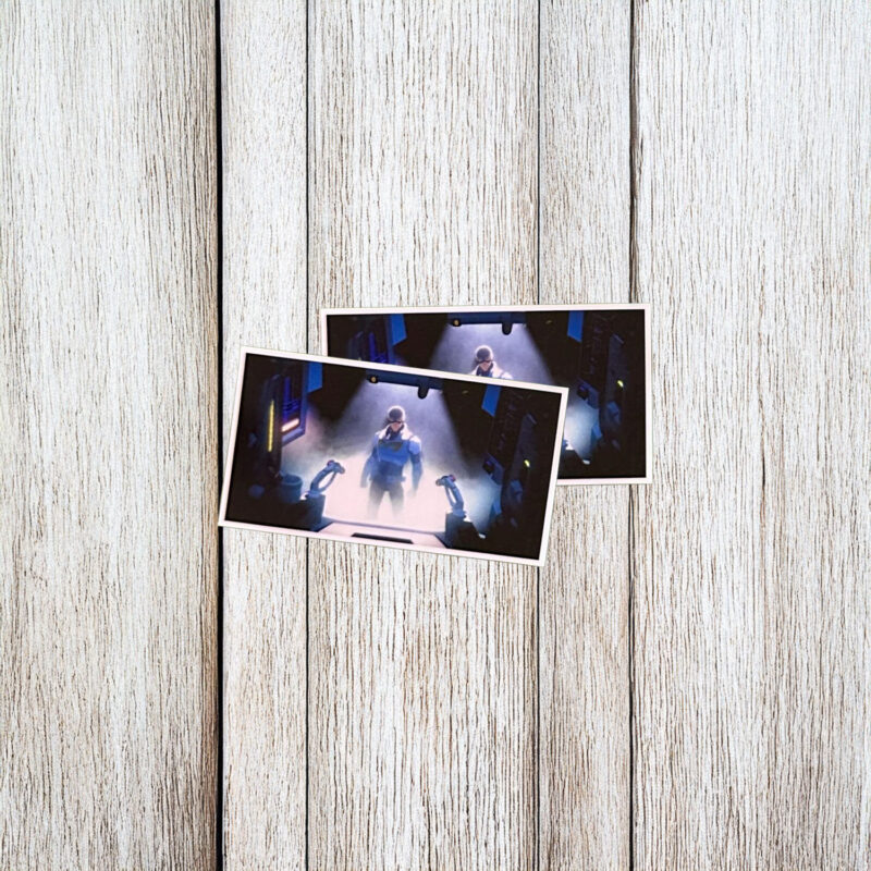 SDN Lab Entrance Scene Sticker