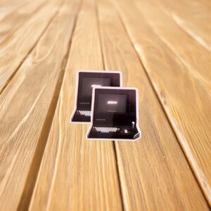 SDN Retro Terminal Computer Sticker