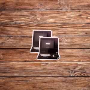 SDN Retro Terminal Computer Sticker